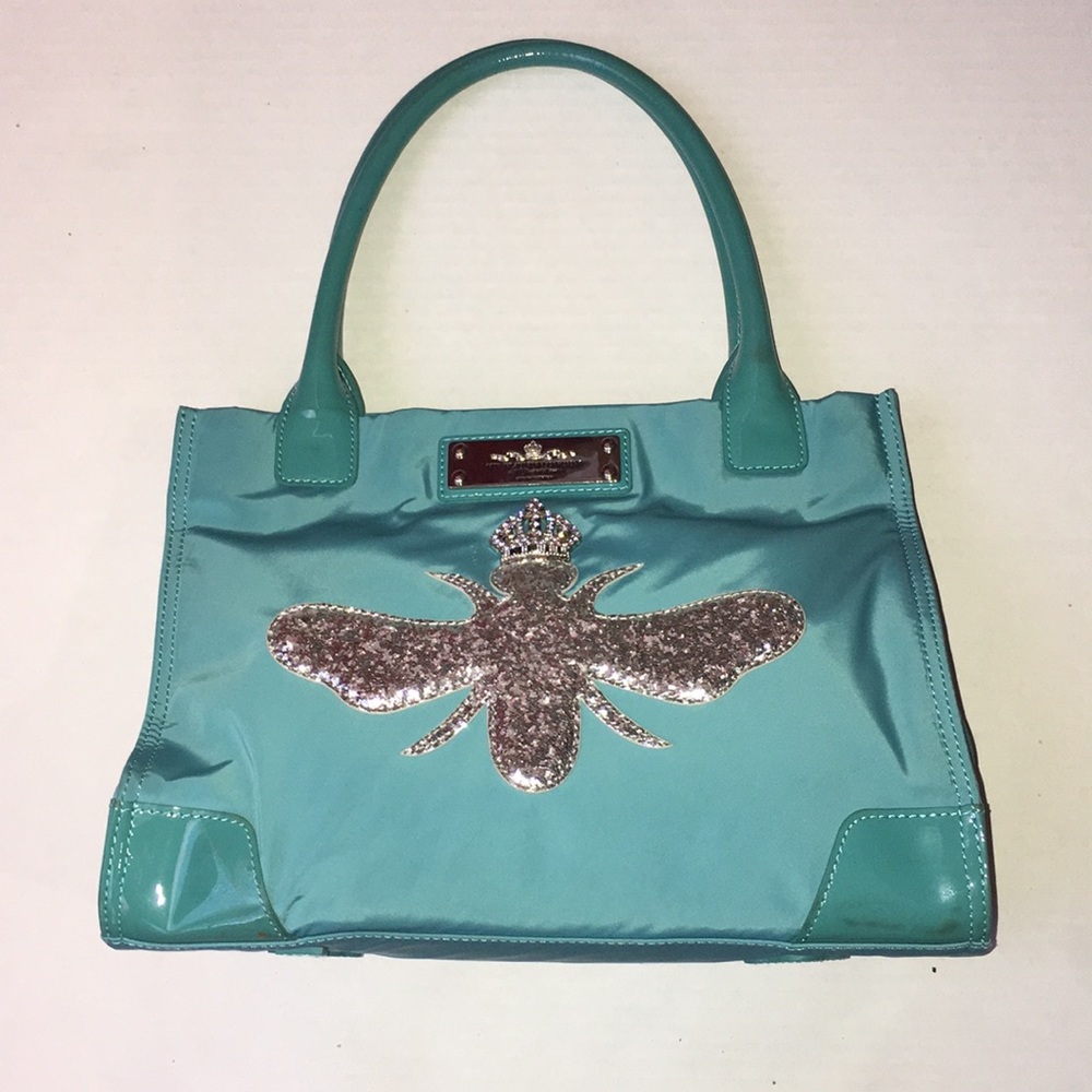 My flat in London purse turquoise